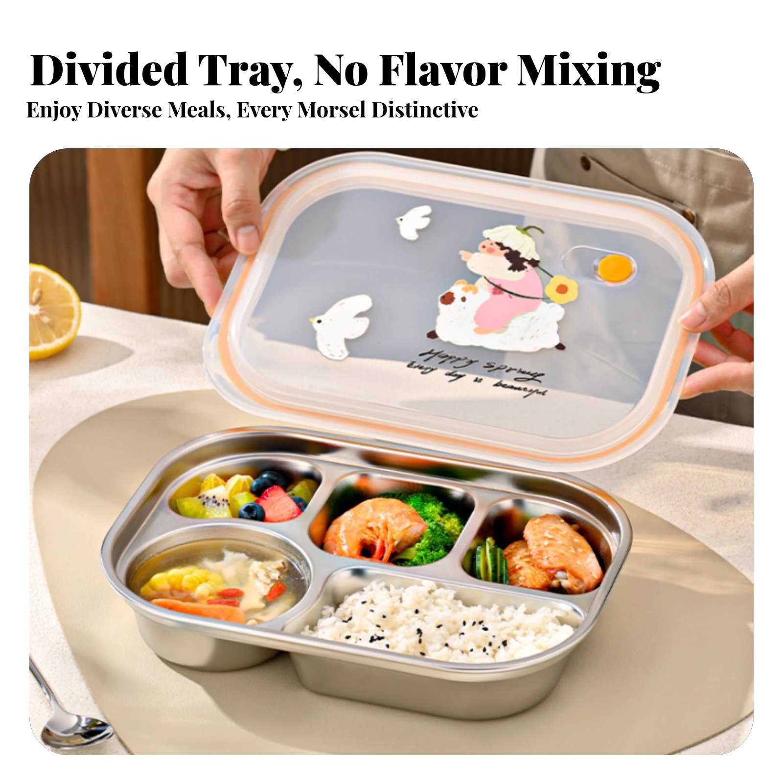Stainless Bento Box - 316 Stainless Steel Insulated Bento Lunch