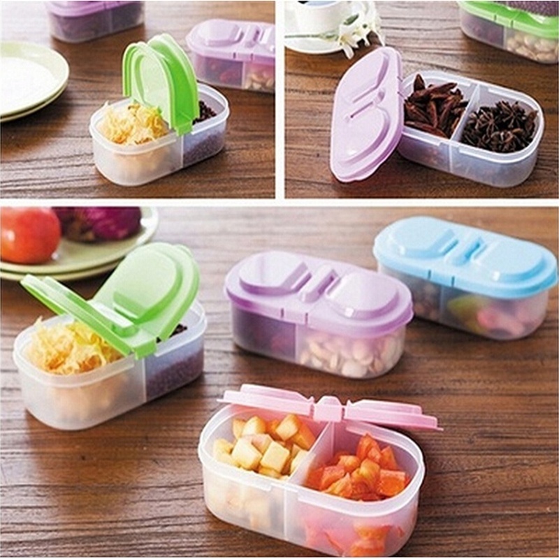 Meal Prep Kit - Portable Plastic Protector Case Container Trip