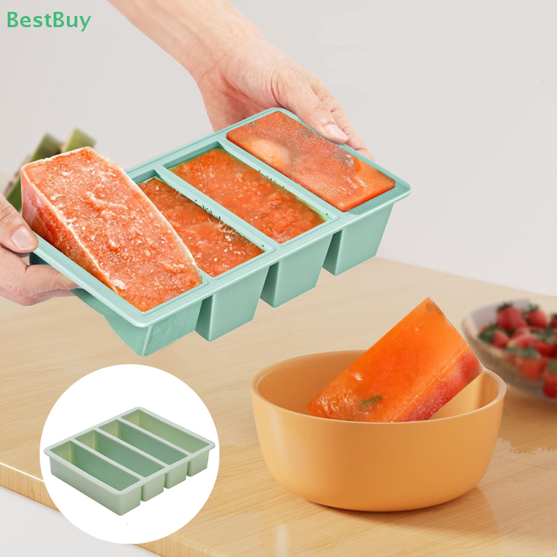 Meal Prep Oatmeal - Silicone Freezer Molds With Lids Easy