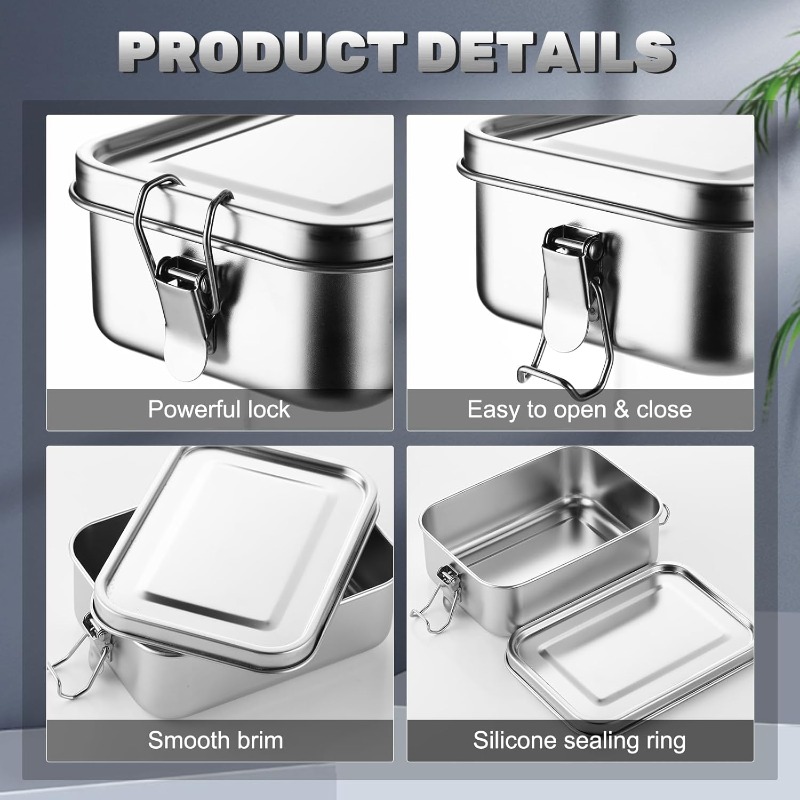 Containers with Lockable Clips - Meal Prep Kit review and price