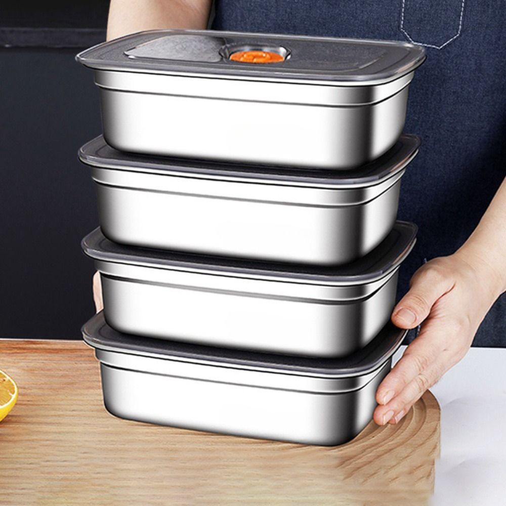 Stainless Steel Camping Lunch  - Meal Prep Freezer review and price