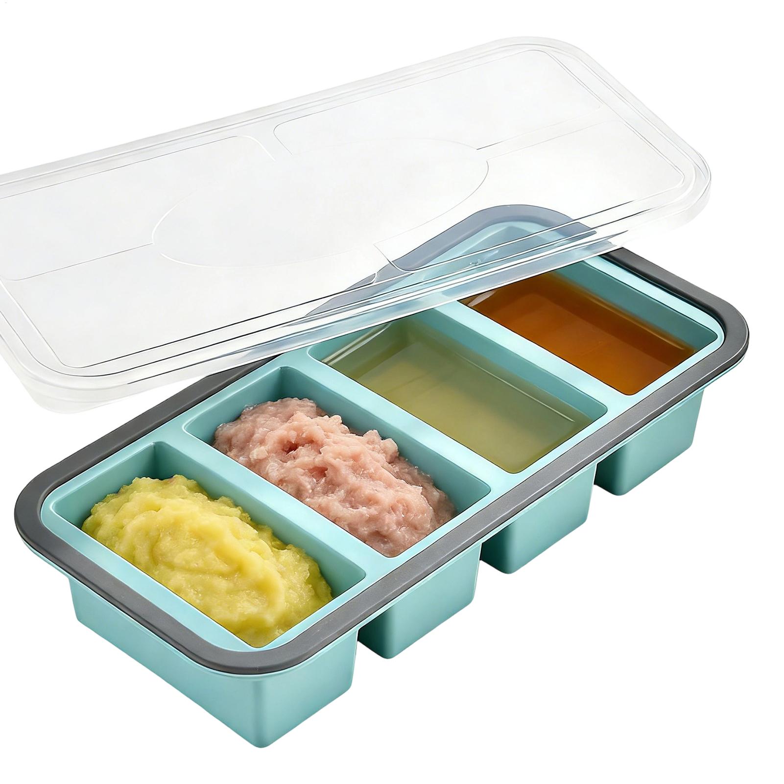 Silicone Freezer Tray Mold wit - Meal Prep Oatmeal review and price