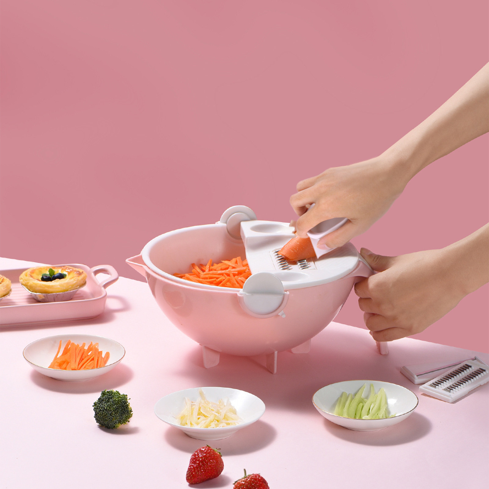 2Pcs Food Safety Holder Sturdy - Mandoline Slicer Guard review and price