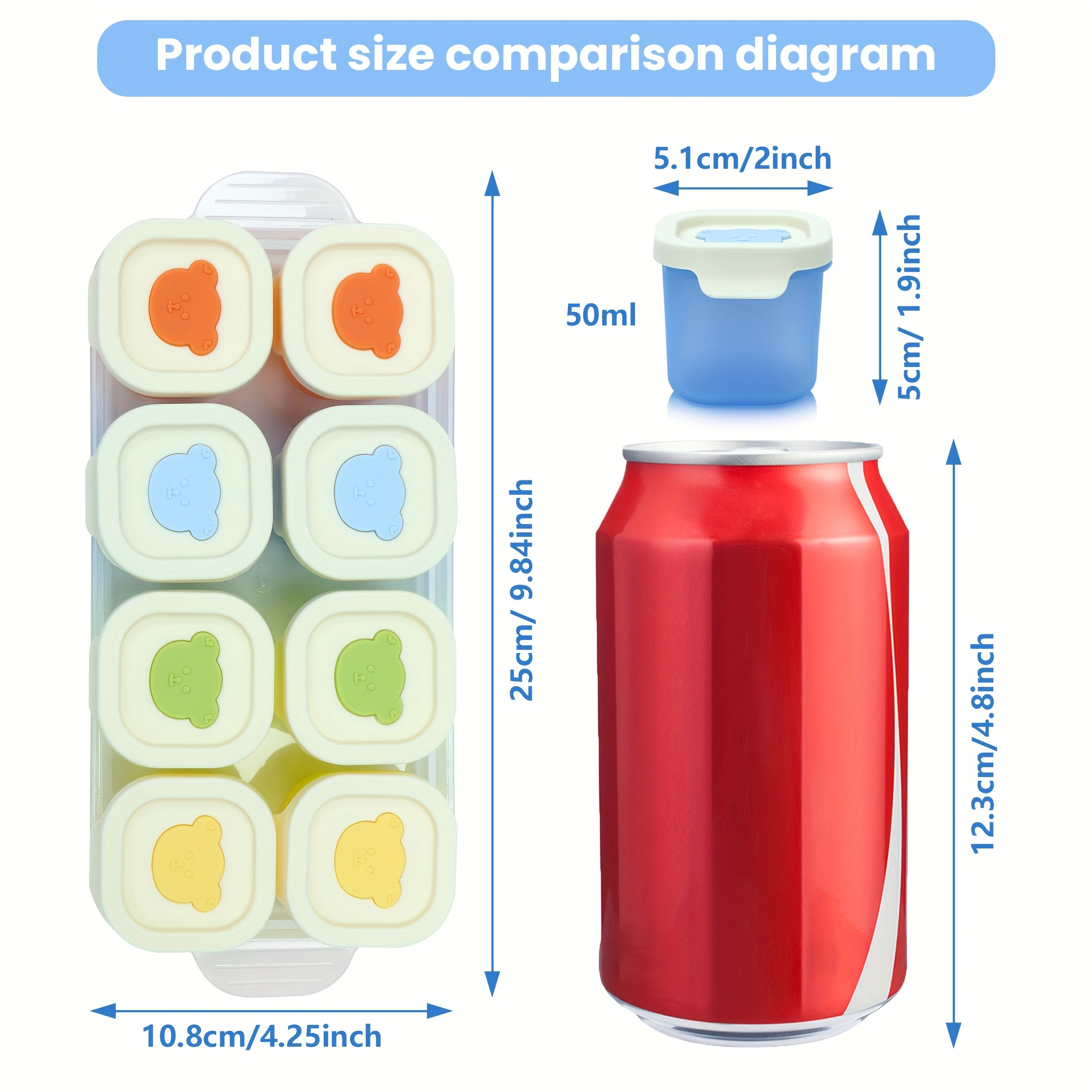 9pcs Silicone Food Storage Con - Meal Prep Oatmeal review and price