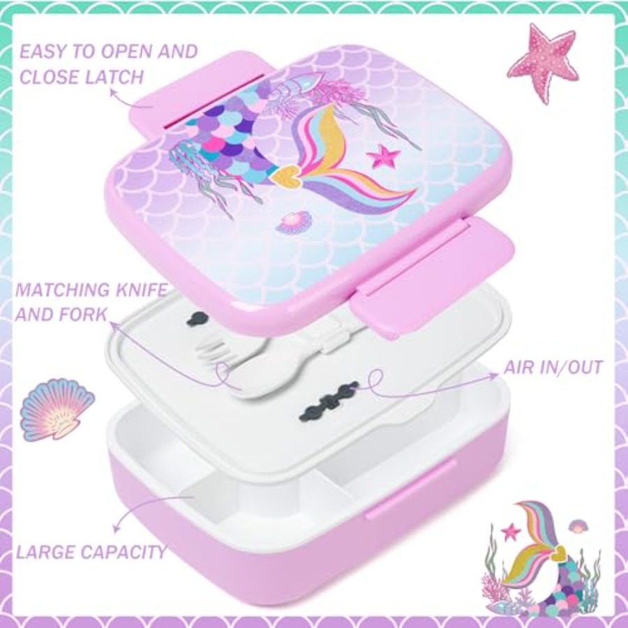 Mermaid Bento Box for Lunch Bo - Stainless Bento Box review and price
