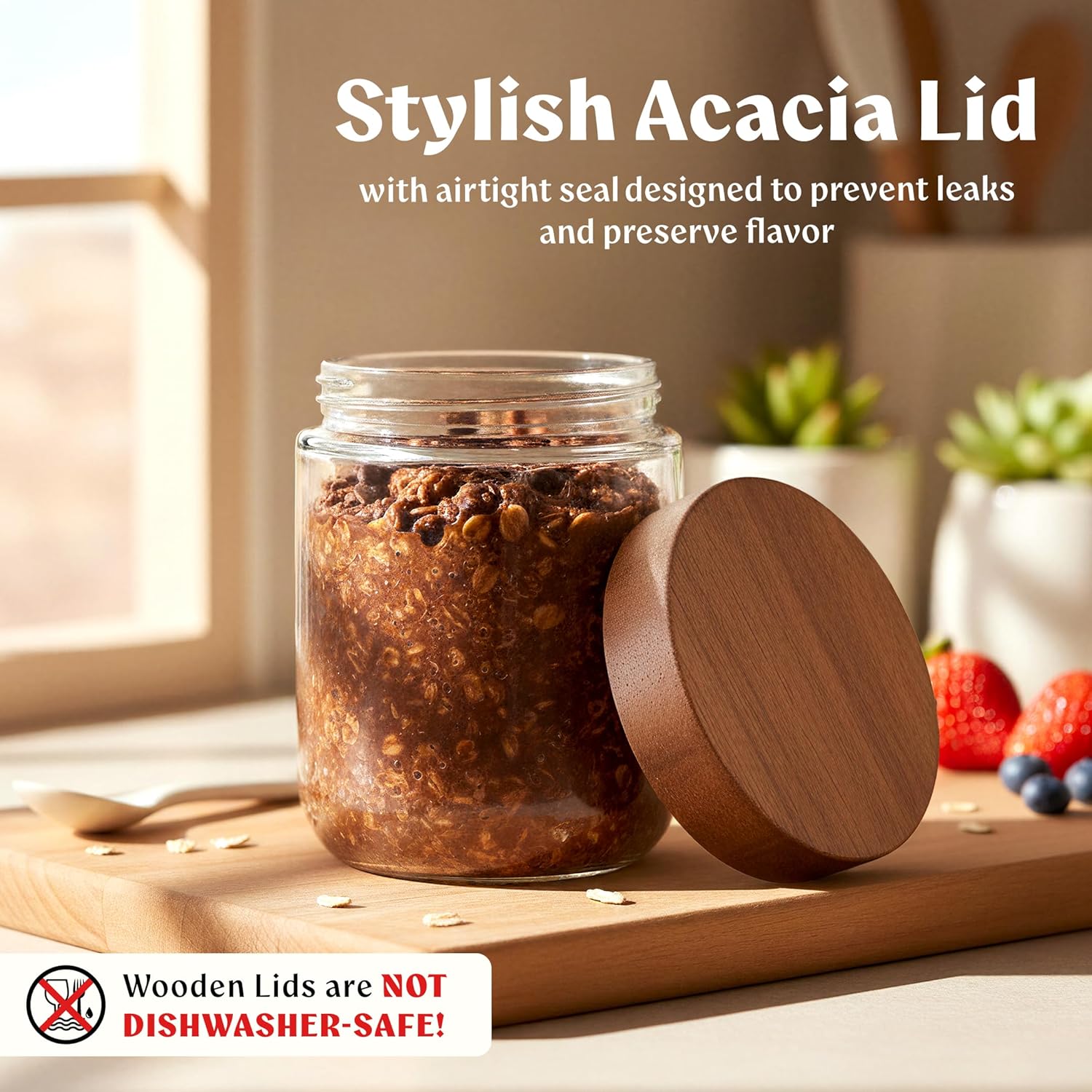Overnight Oats Containers with - Meal Prep Jars With Lids review and price
