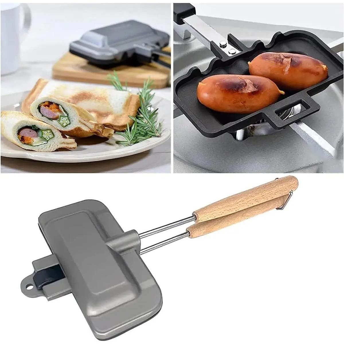 Breakfast Sandwich Maker, 4w1h - Breakfast Sandwich Press review and price