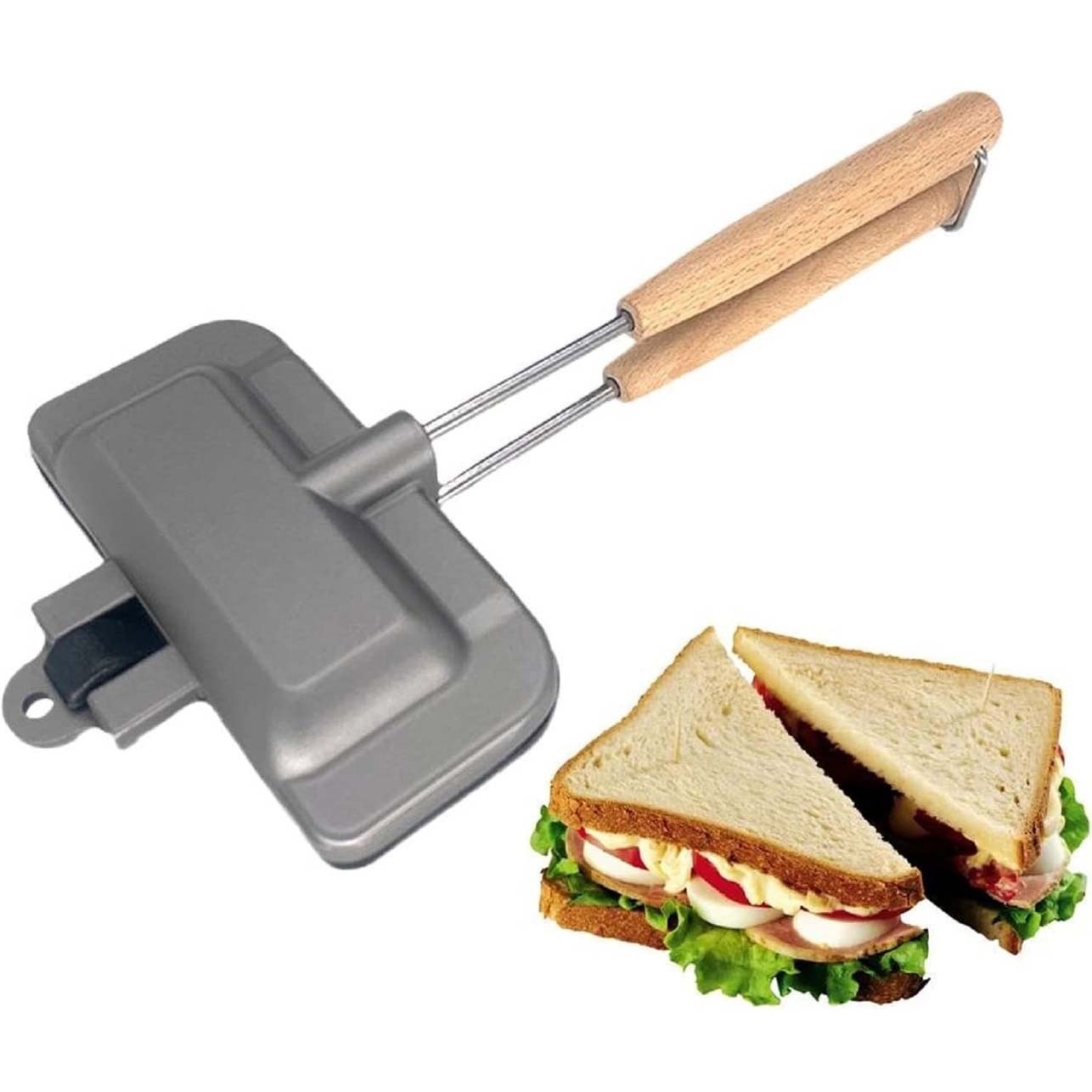Breakfast Sandwich Maker, 4w1h - Breakfast Sandwich Press review and price