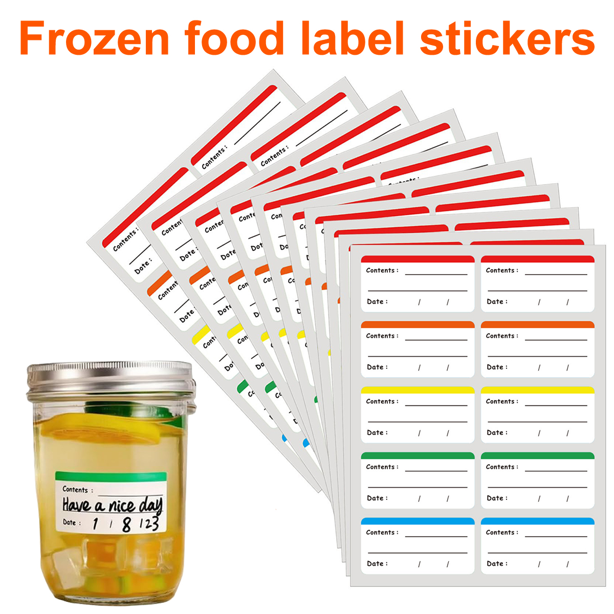 100Pcs Freezer Labels Easy Pee - Meal Prep Easy review and price