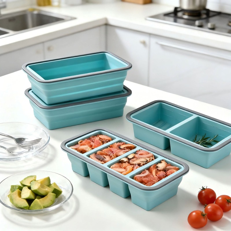 Silicone Freezer Tray for Soup - Meal Prep Freezer review and price