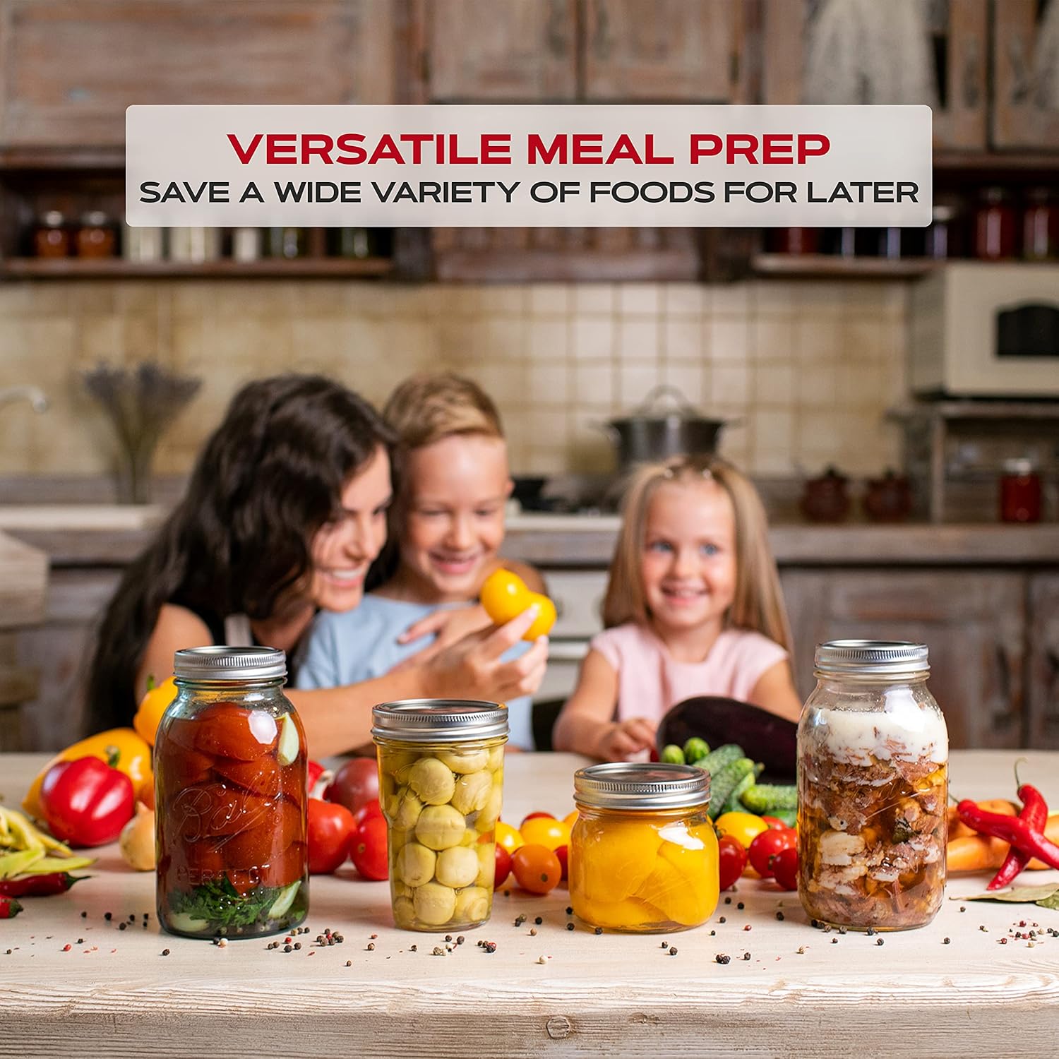 - Wide Mouth Canning Lids, 100 - Meal Prep Jars With Lids review and price