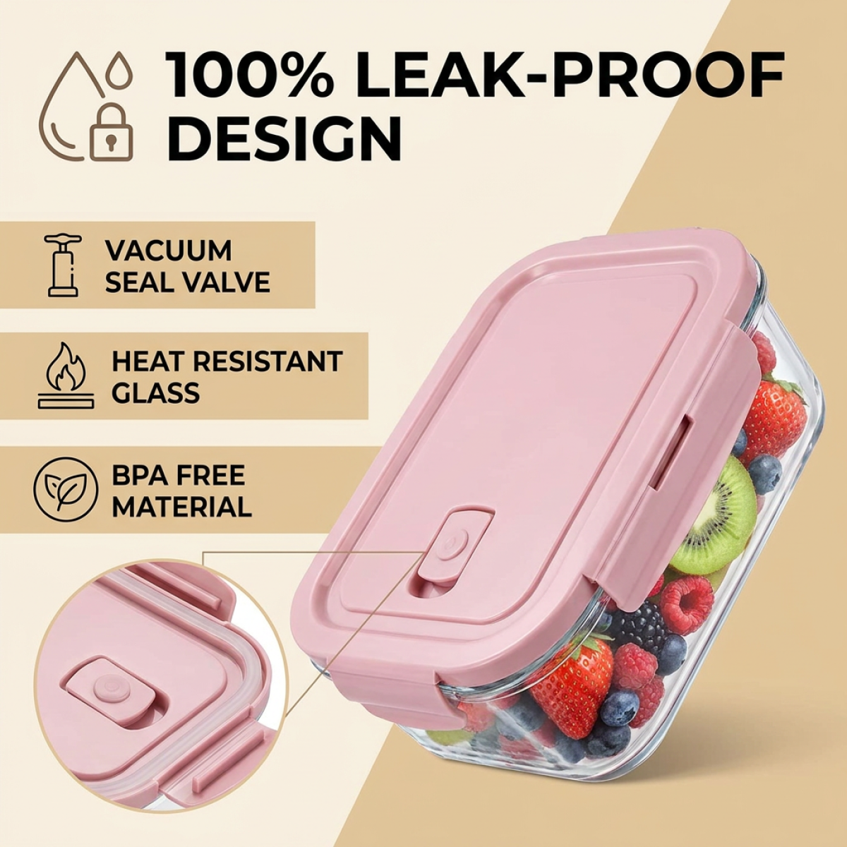 Borosilicate Glass Meal Prep B - Meal Prep Easy review and price