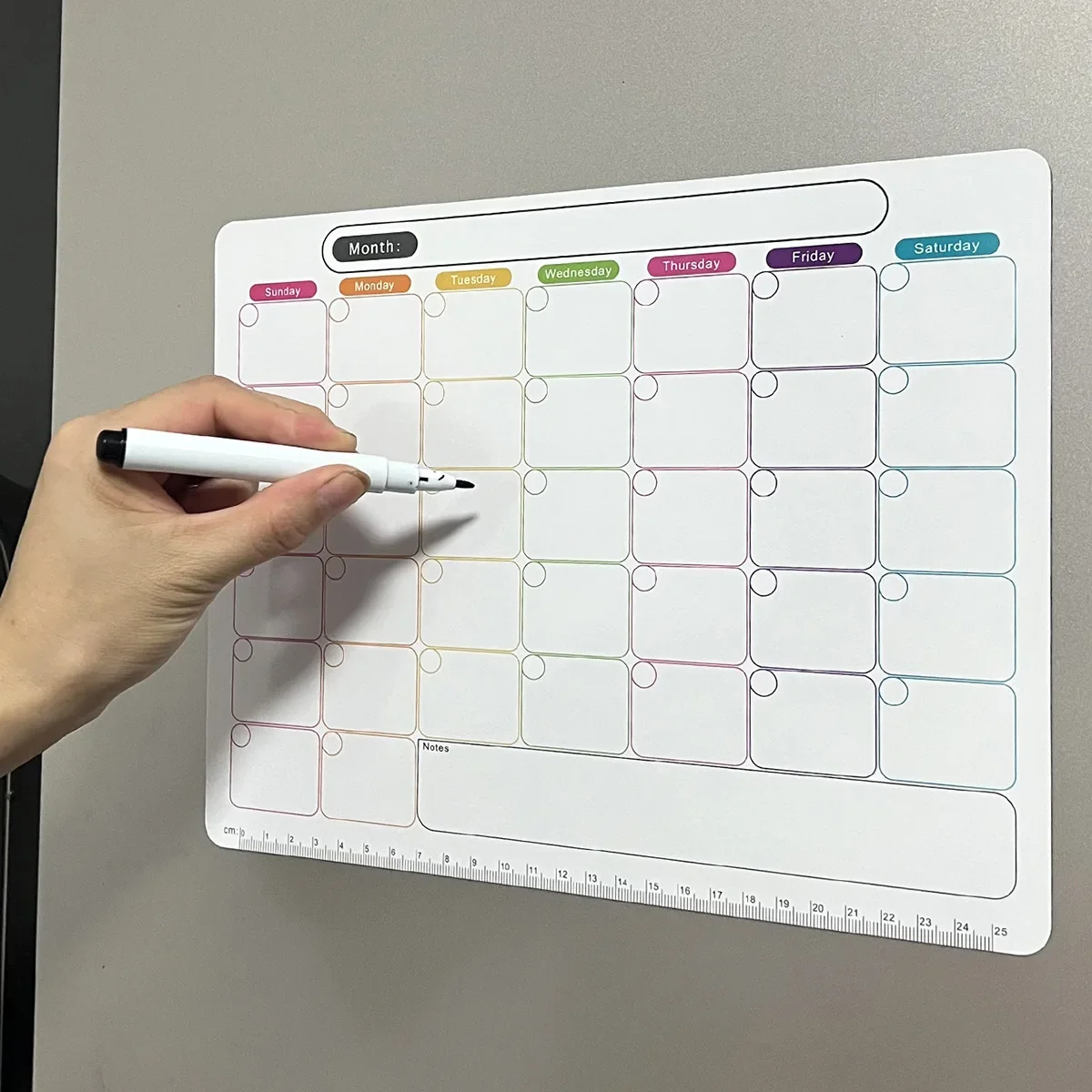 A refrigerator magnet ,monthly - Meal Prep Weekly review and price