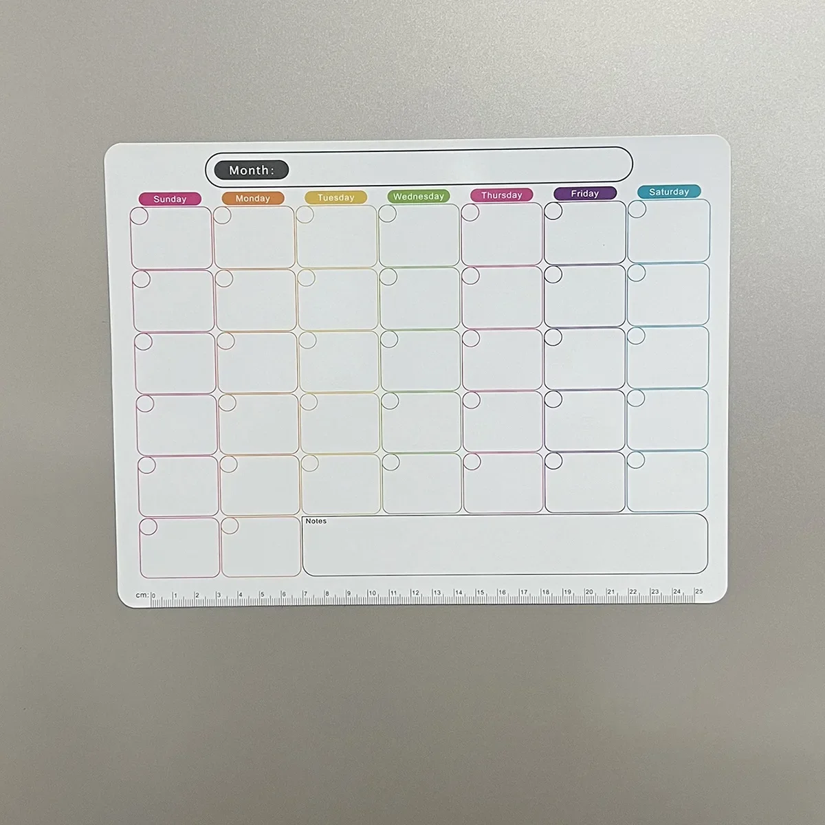 A refrigerator magnet ,monthly - Meal Prep Weekly review and price
