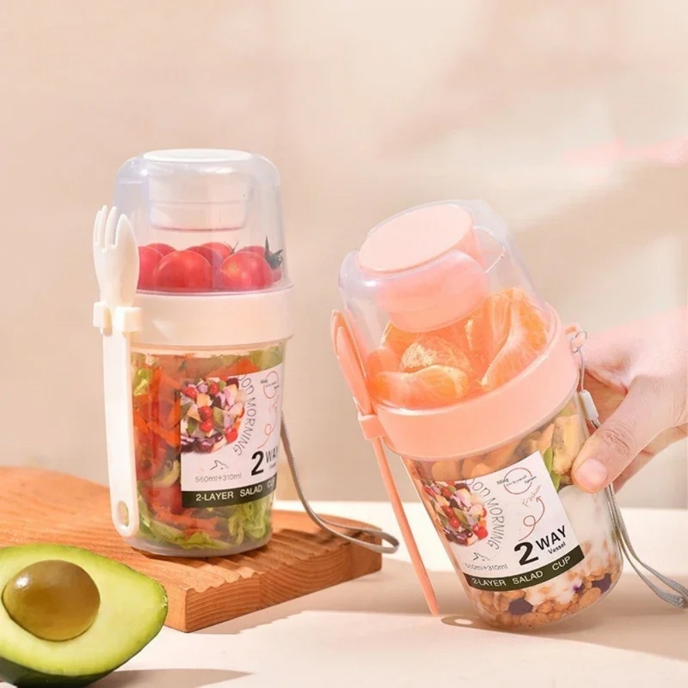 Portable Salad Cup Breakfast C - Meal Prep Kit review and price