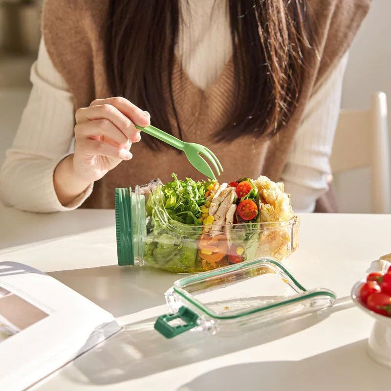 Salad Pod Salad Jars with Lids - Meal Prep Jars With Lids review and price