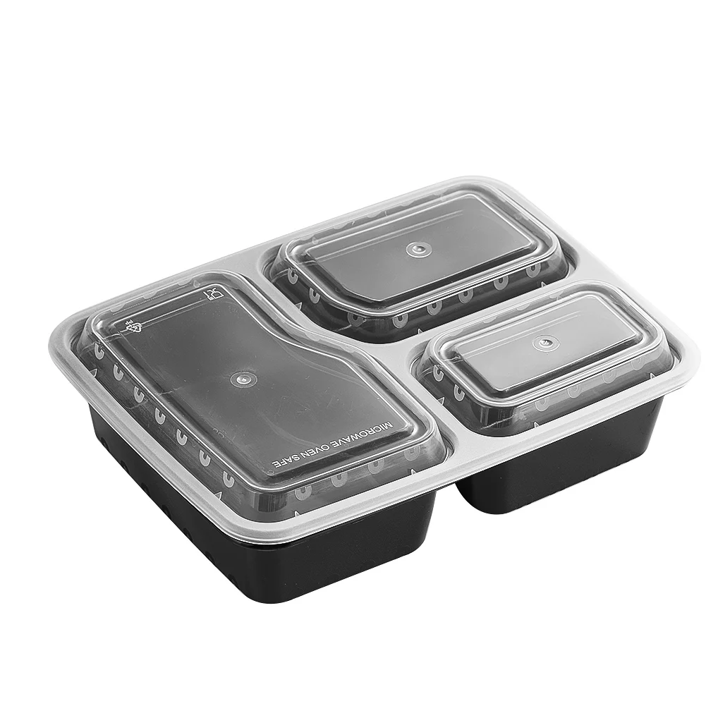 7 Pack 3 Compartment Meal Prep - Meal Prep Jars With Lids review and price