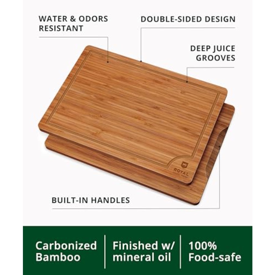 Wooden Cutting Boards for Kitc - Meal Prep Juice review and price