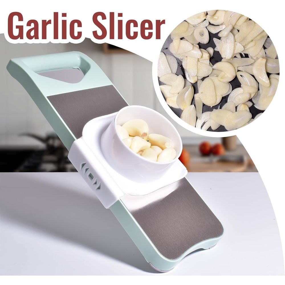 6-Blade Mandoline with Hand Gu - Mandoline Slicer Guard review and price