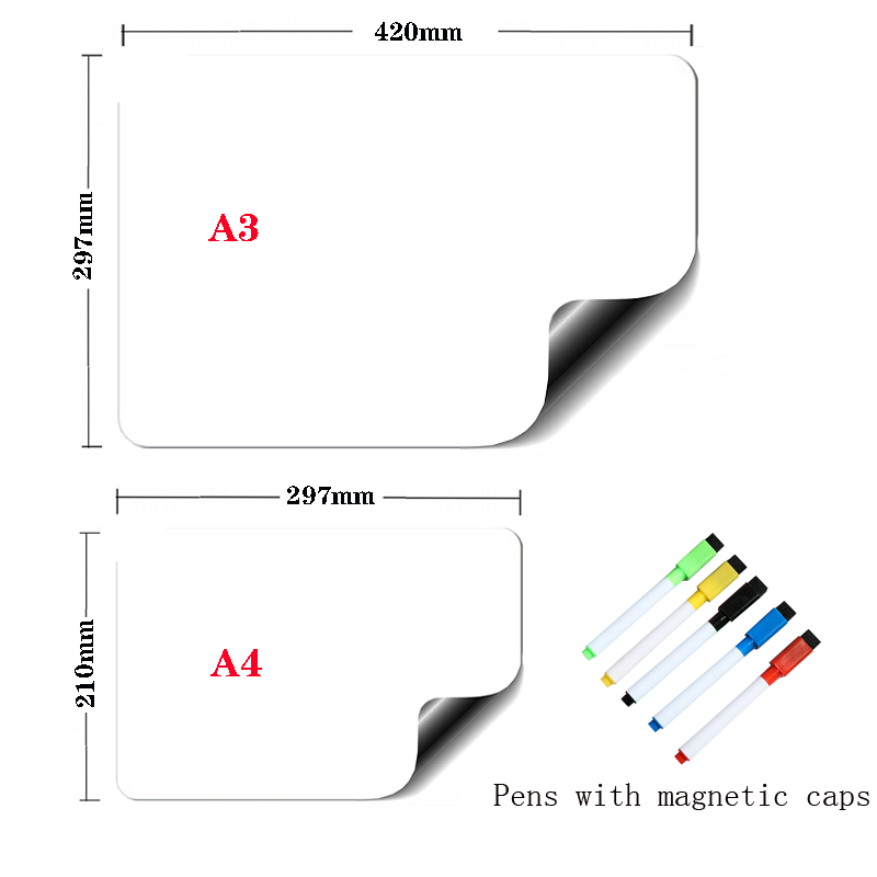 A3+A4 Magnetic Dry Erase Board - Meal Prep Weekly review and price