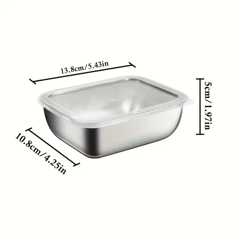5-Piece Stainless Steel Food S - Meal Prep Kit review and price