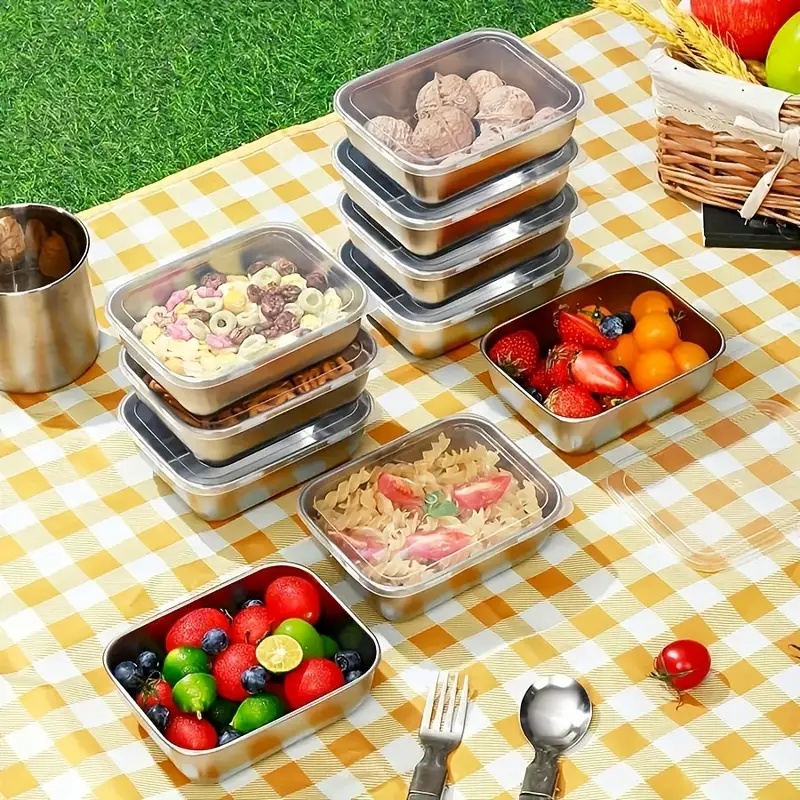 5-Piece Stainless Steel Food S - Meal Prep Kit review and price