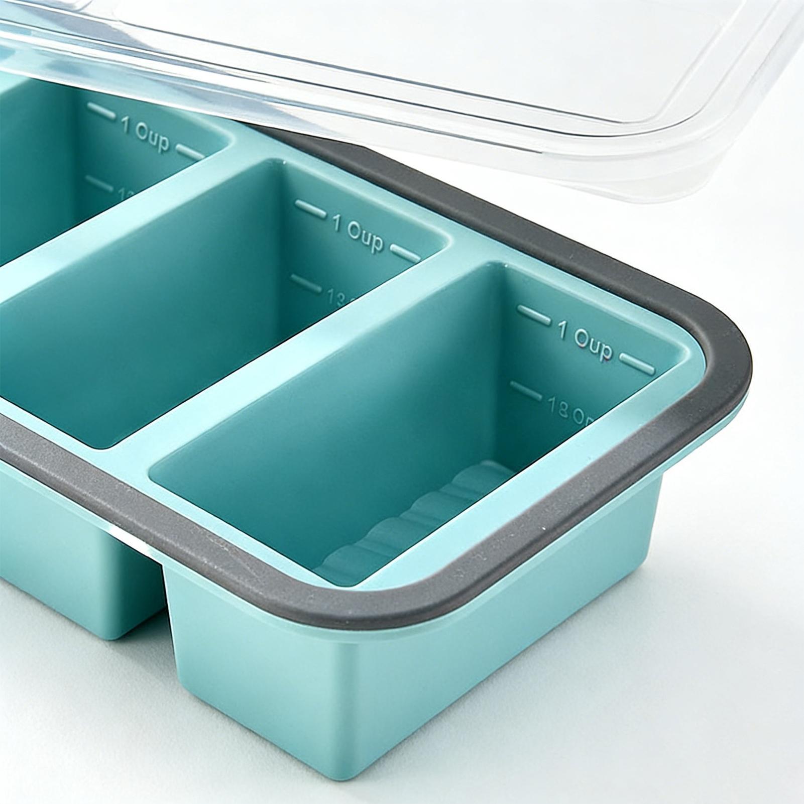 Silicone Freezer Molds with Li - Meal Prep Oatmeal review and price