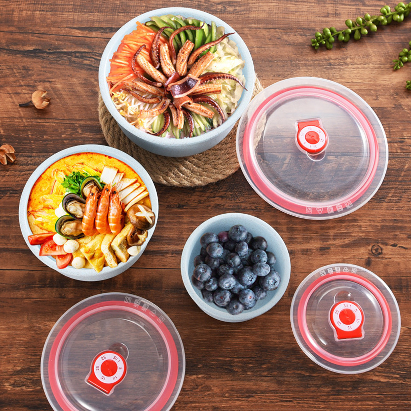 3pcs Food Storage Containers B - Meal Prep Kit review and price