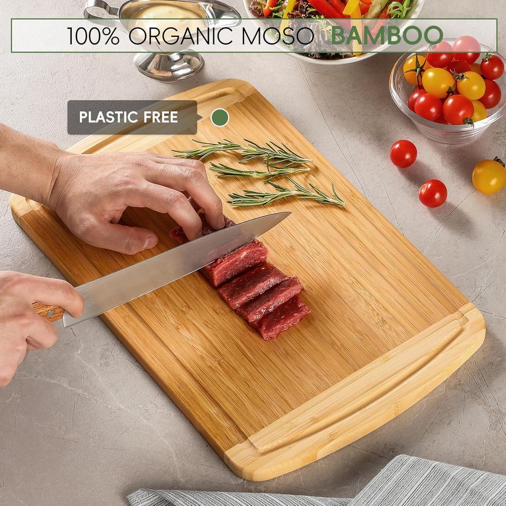 Organic Bamboo Cutting Board S - Meal Prep Juice review and price