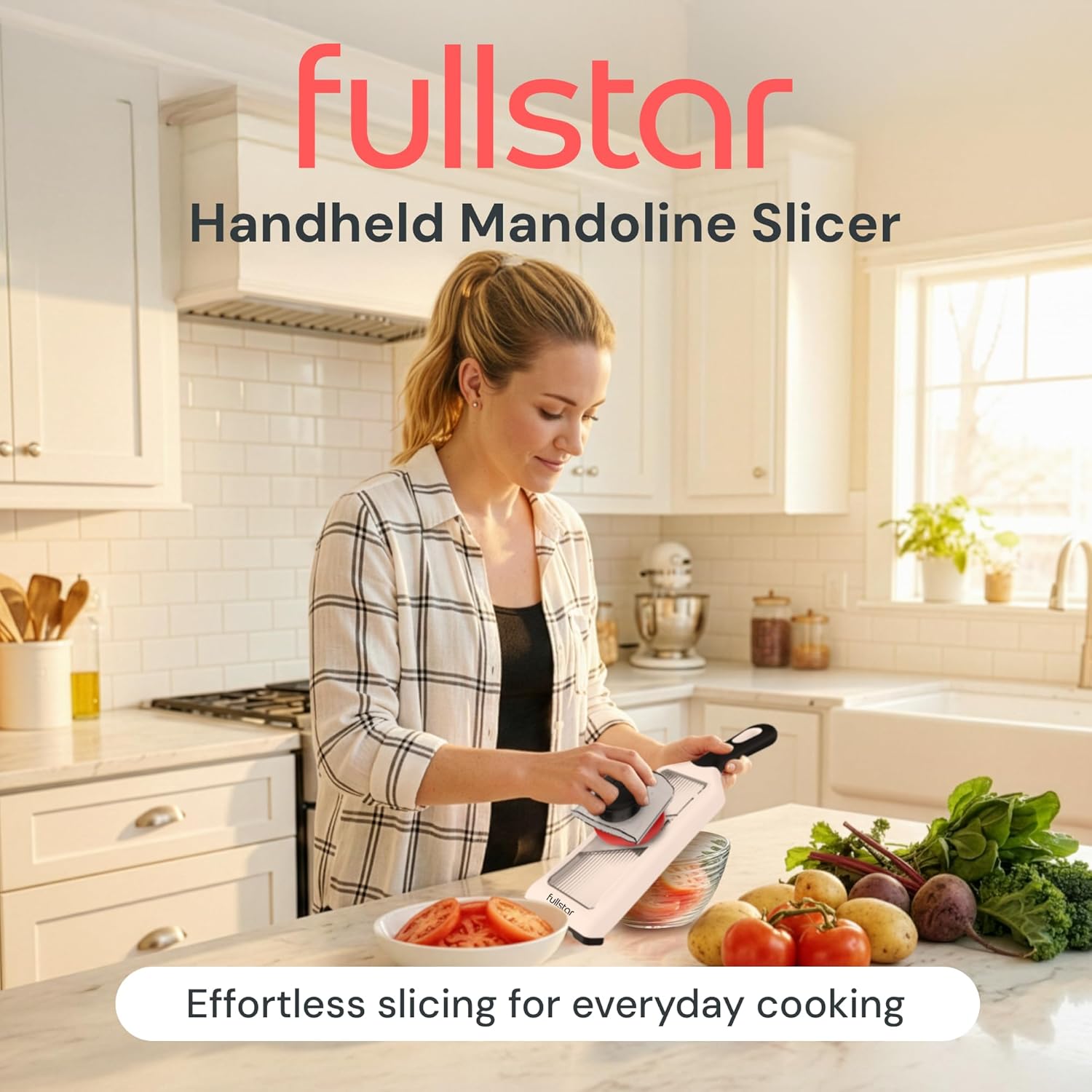 2-in-1 Handheld Mandoline Slic - Mandoline Slicer Guard review and price