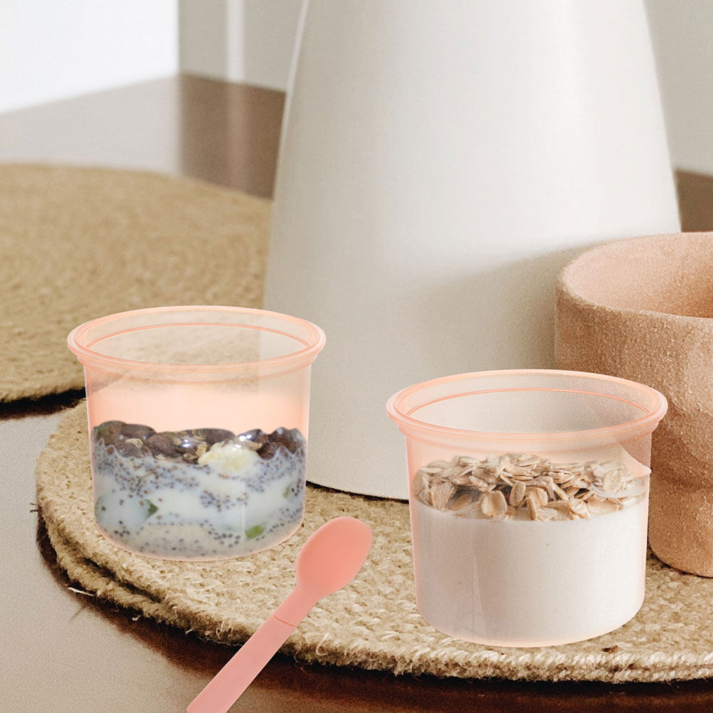 2Pcs Overnight Oats Jar Set Pr - Meal Prep Jars With Lids review and price