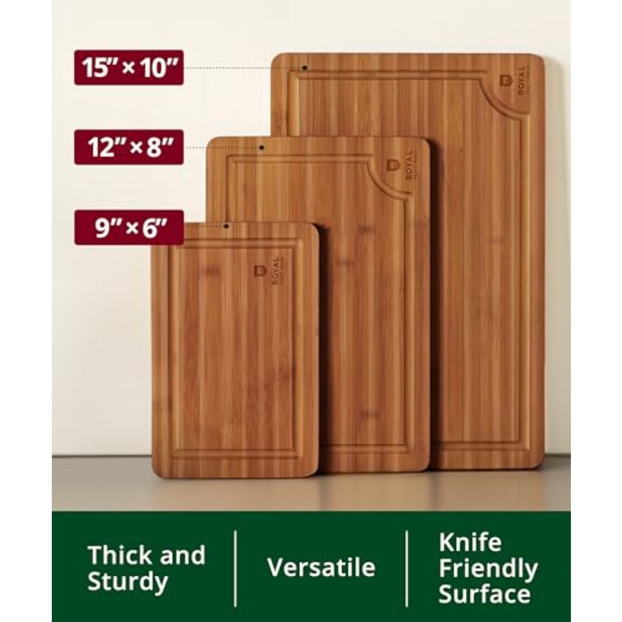 Wooden Cutting Boards for Kitc - Meal Prep Juice review and price