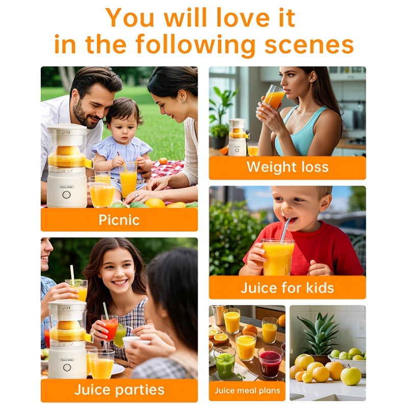 Portable Electric Citrus Juice - Meal Prep Juice review and price