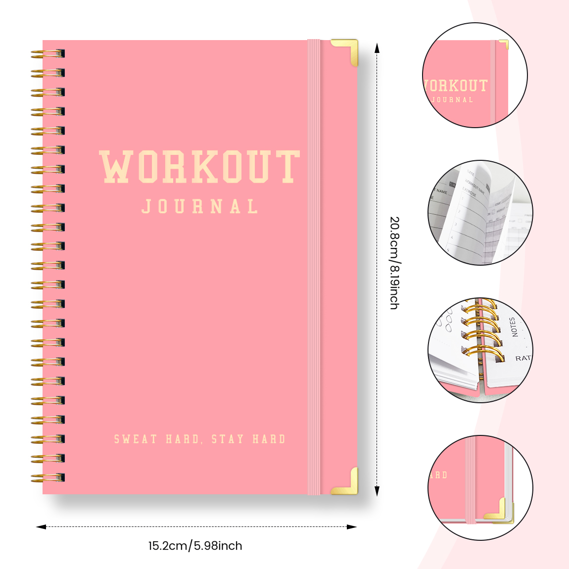 Workout Journal for Women Fitn - Meal Prep Weekly review and price