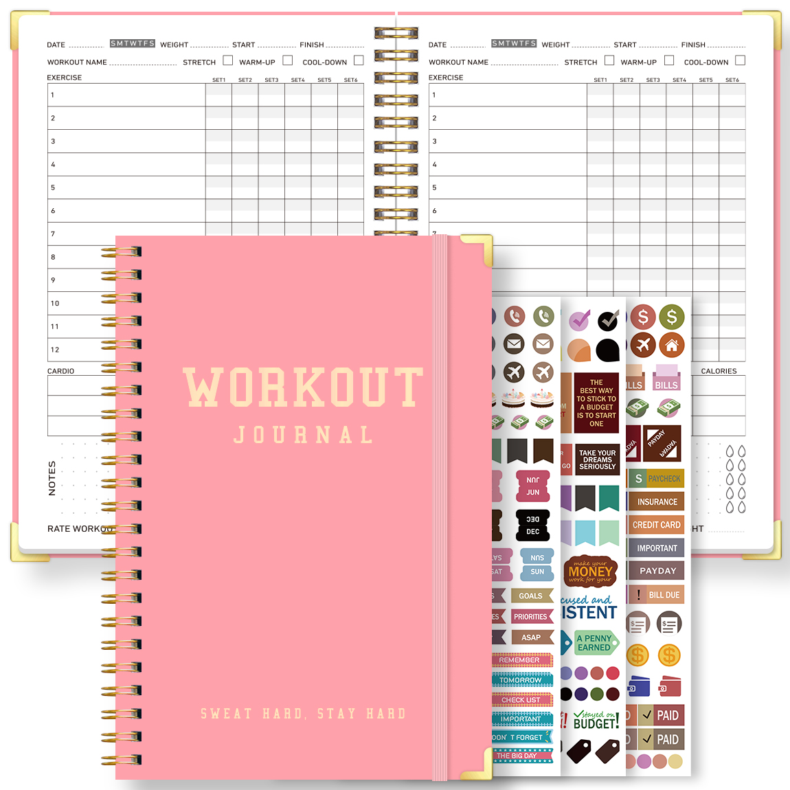 Workout Journal for Women Fitn - Meal Prep Weekly review and price