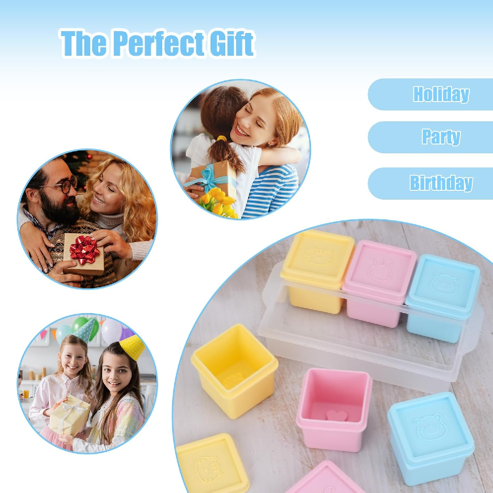 1 pack of 6 silicone food stor - Meal Prep Oatmeal review and price
