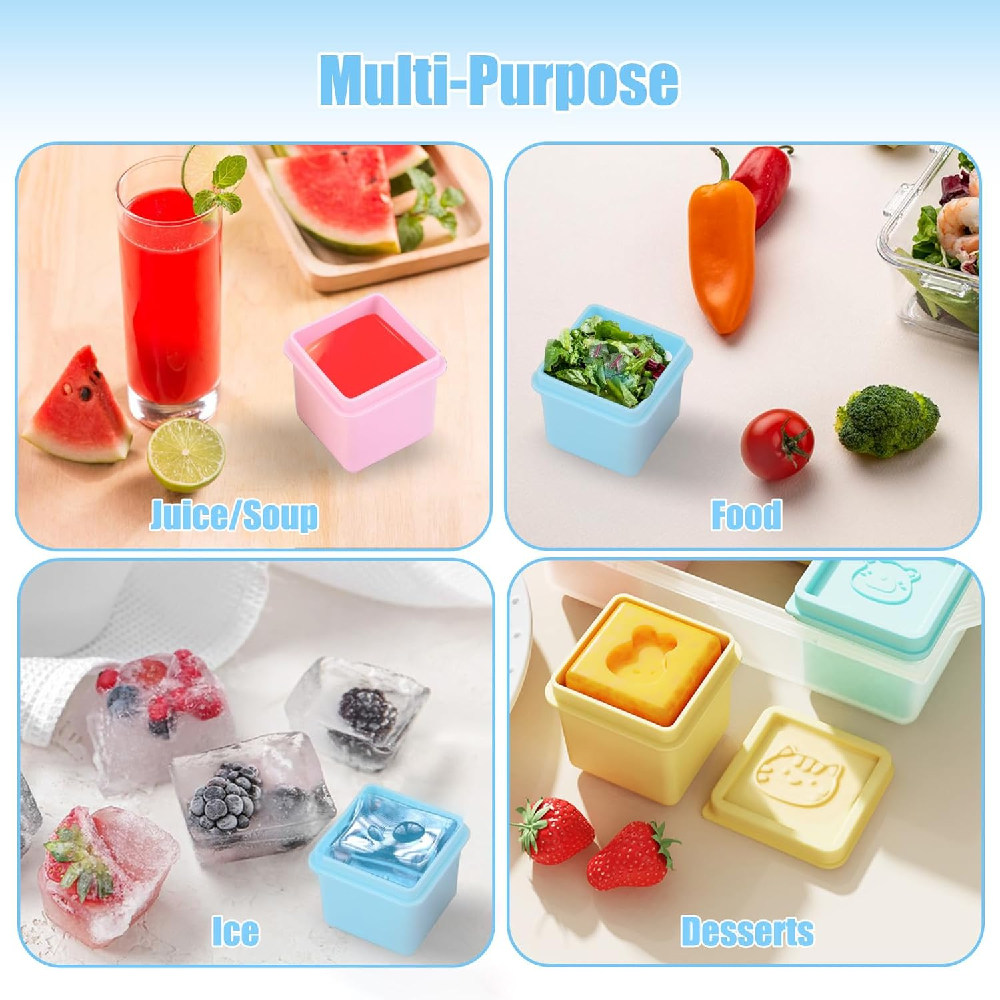 1 pack of 6 silicone food stor - Meal Prep Oatmeal review and price
