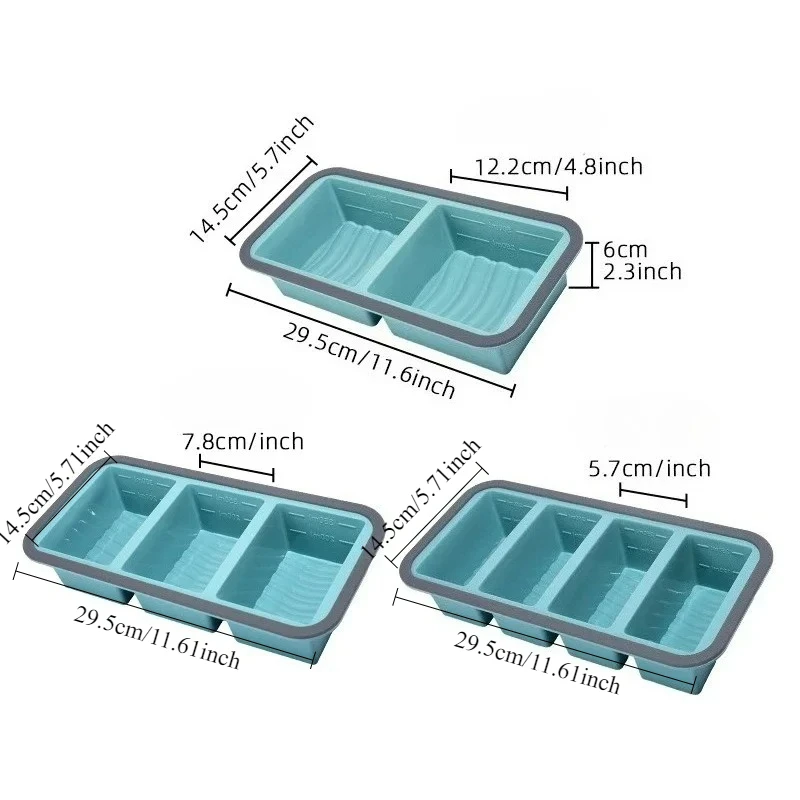 Silicon Soup Portion Freeze Tr - Meal Prep Freezer review and price