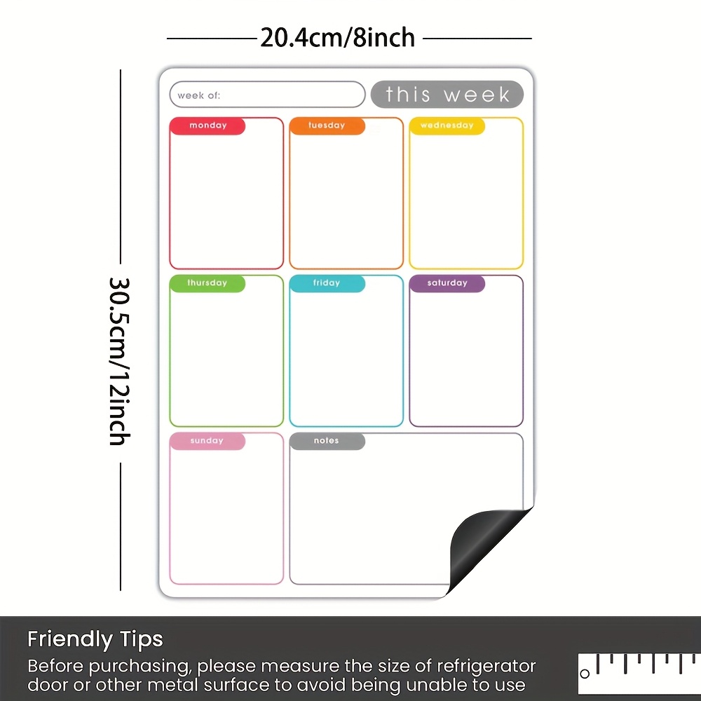 A4 Magnetic Weekly Planner, Er - Meal Prep Weekly review and price