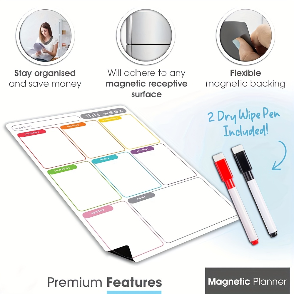 A4 Magnetic Weekly Planner, Er - Meal Prep Weekly review and price