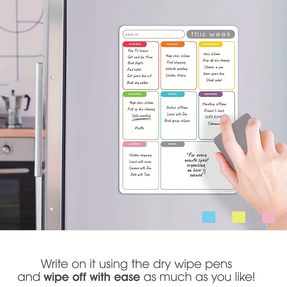 A4 Magnetic Weekly Planner, Er - Meal Prep Weekly review and price