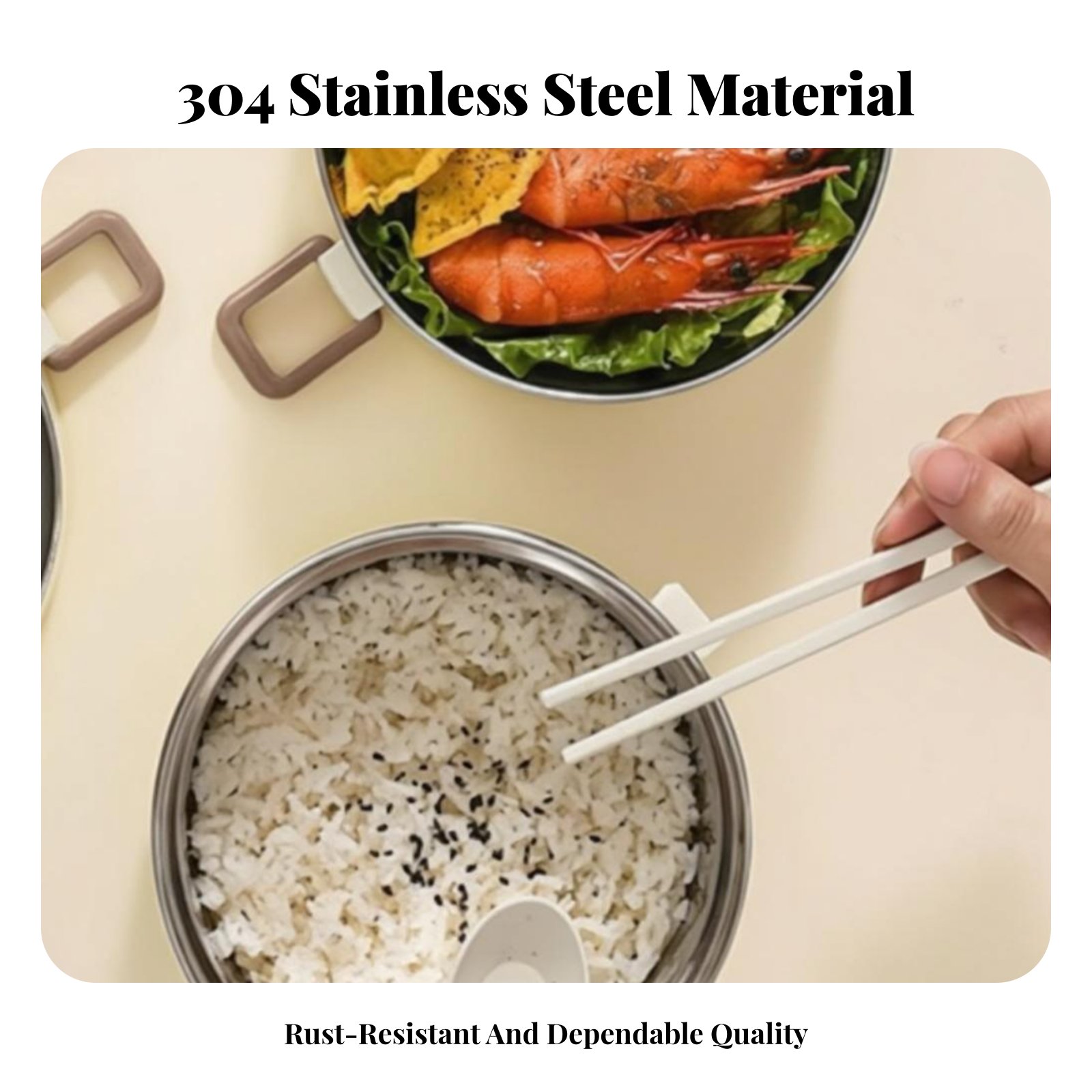 Stainless Steel Lunch Box, Mul - Stainless Bento Box review and price