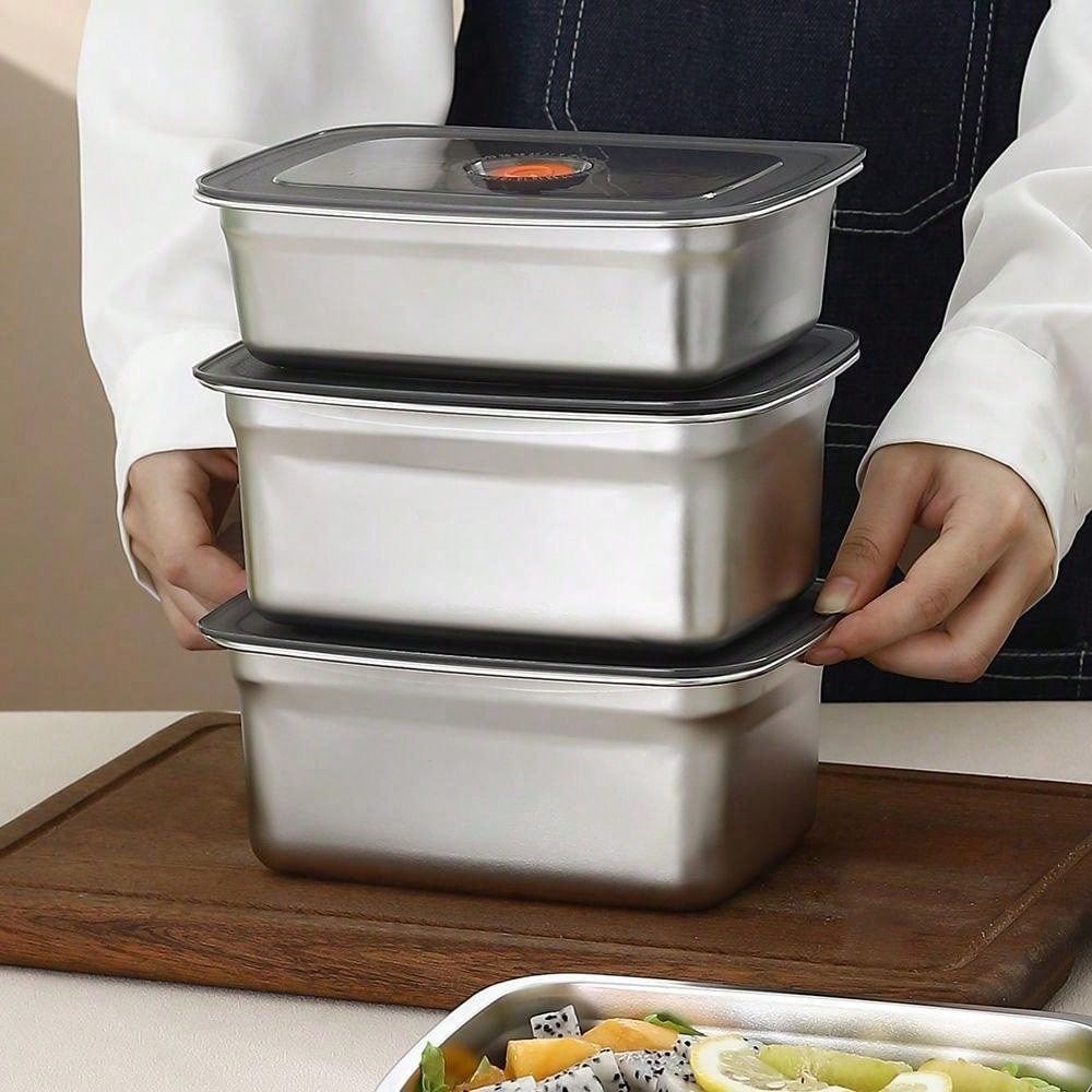 Buy 2 Get 1 Free 3 Pack Stainl - Meal Prep Easy review and price