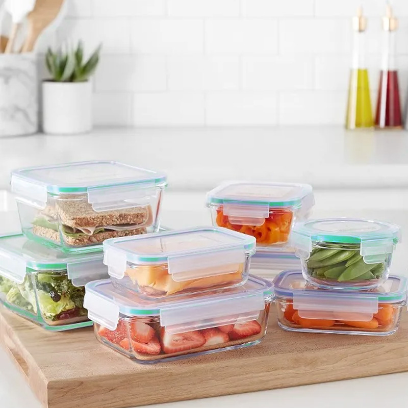 Glass Food Storage Containers  - Meal Prep Jars With Lids review and price