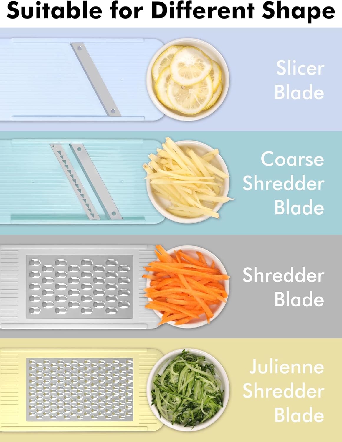 Mandoline Slicer for Kitchen,  - Mandoline Slicer Guard review and price