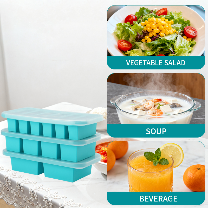 2 or 3-piece Silicone Freezer  - Meal Prep Oatmeal review and price
