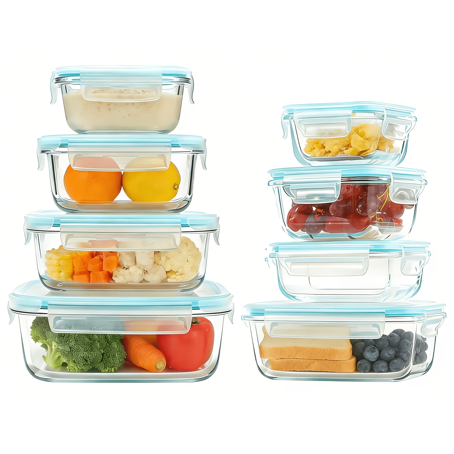 Premium Glass Food Storage Con - Meal Prep Easy review and price