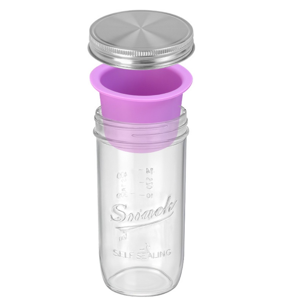 16/24 Oz Salad Glass Jars Wide - Meal Prep Weekly review and price