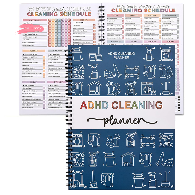 Y-Reusable ADHD Cleaning Plann - Meal Prep Weekly review and price