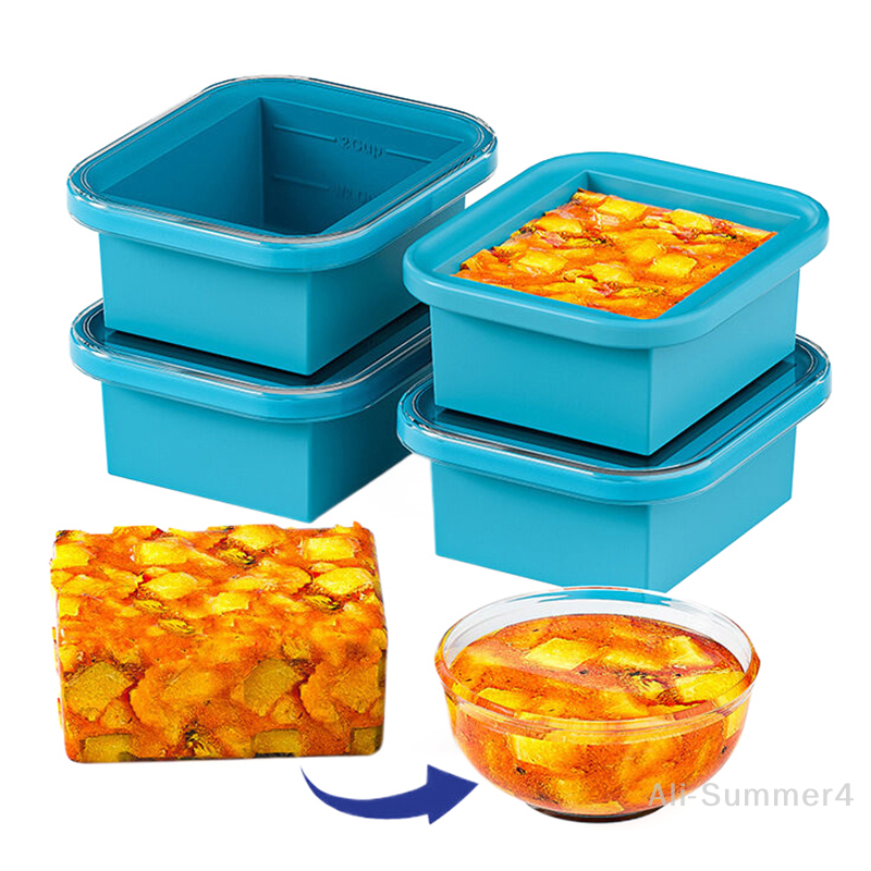 Silicone Freezing Tray With Pl - Meal Prep Oatmeal review and price